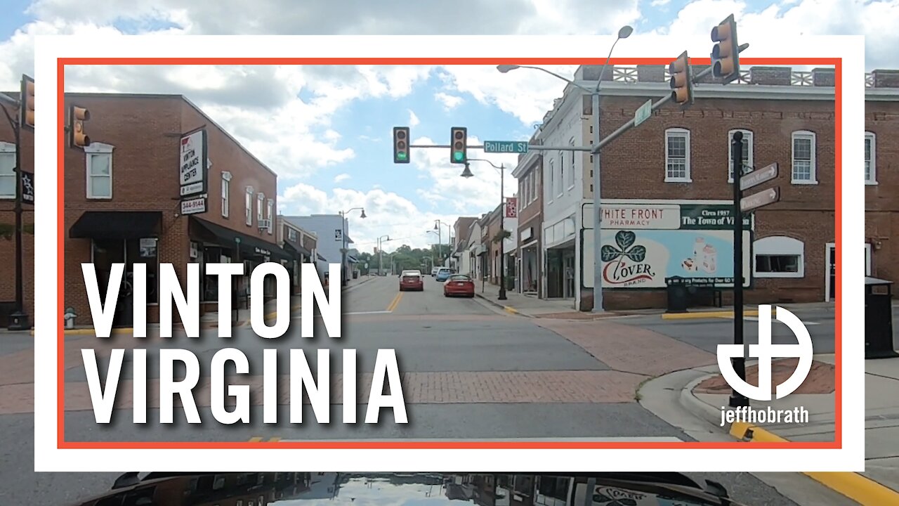 Driving around Vinton Virginia