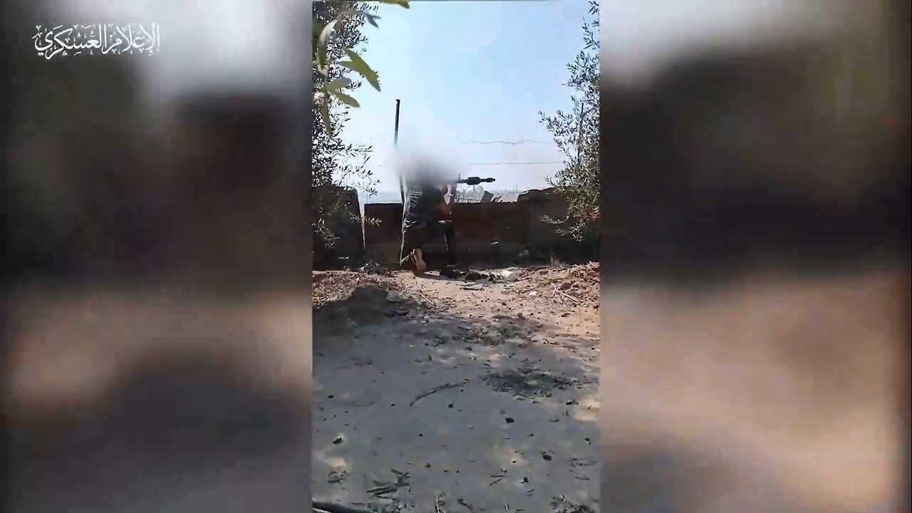 Close Combat in Gaza Strip - Hamas vs IDF War Footage