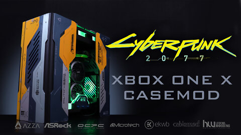 CYBERPUNK 2077 XBOX ONE X CASEMOD