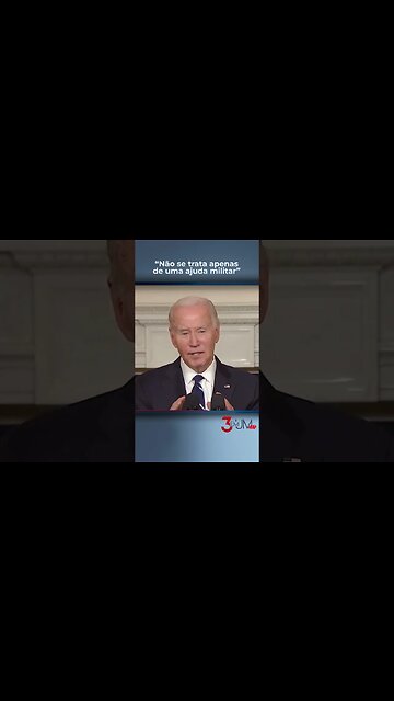 Joe Biden: “Armamentos dos EUA estão à disposição de Israel” #shorts