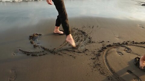 Having Fun At The Beach