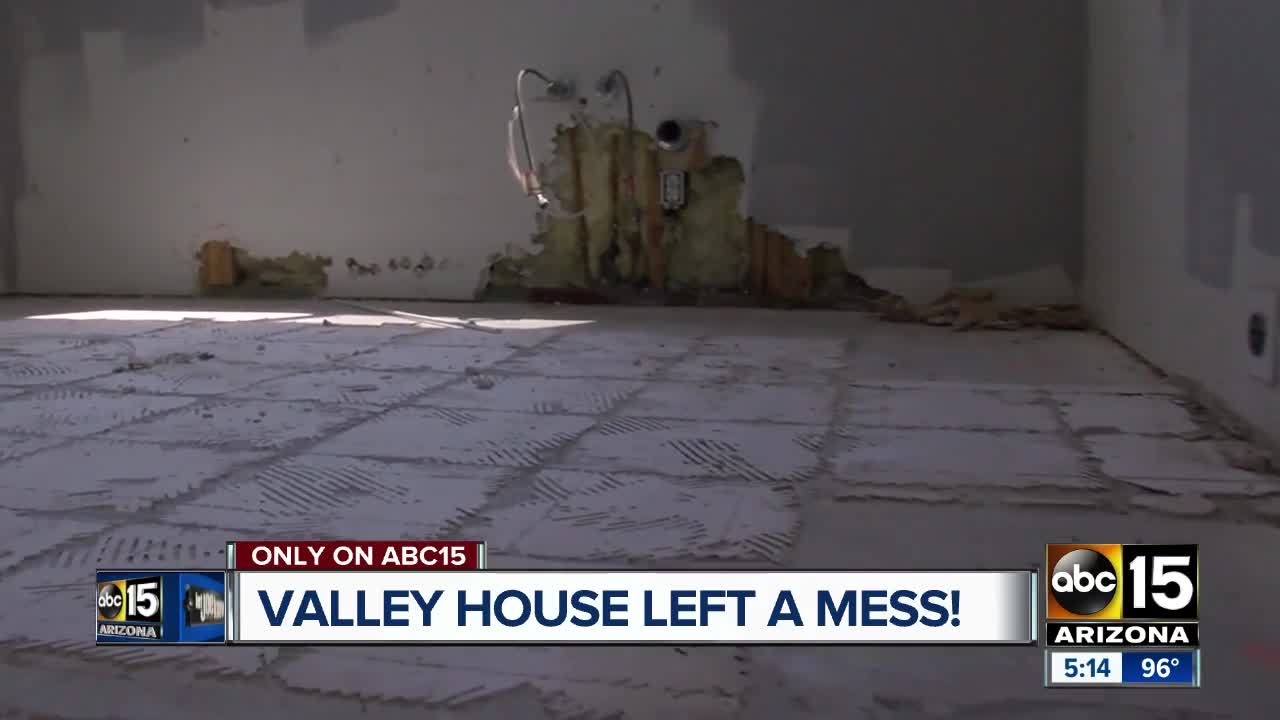 Let Joe Know: Contractor takes money but leaves home a mess