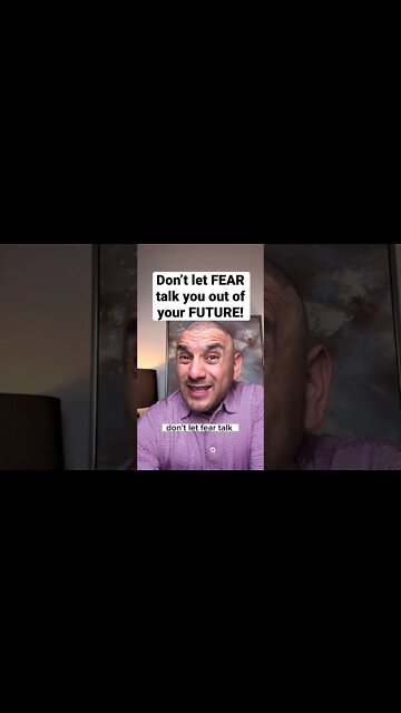 Don’t let FEAR talk you out of your FUTURE! #christianmotivation #shorts #keepgoing