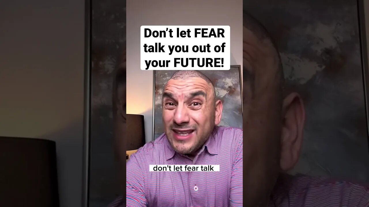 Don’t let FEAR talk you out of your FUTURE! #christianmotivation #shorts #keepgoing