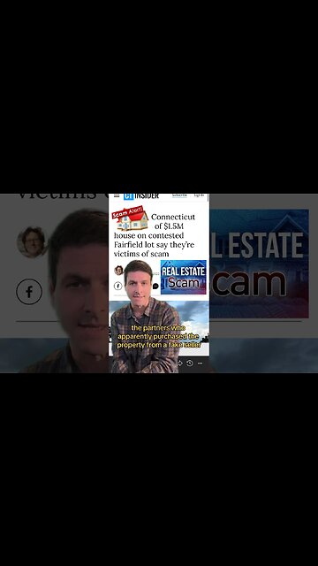 Beware of This Scam if You Own Real Estate! 😳Part 1