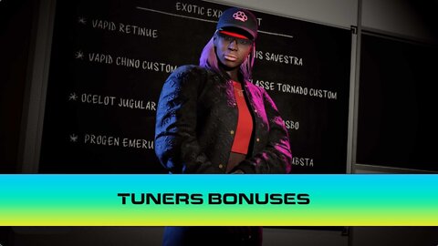 Grand Theft Auto Online [PC] Tuners Bonuses Week: Sunday