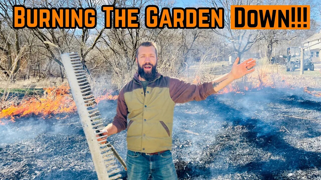 I TORCHED My Vegetable GARDEN!!!