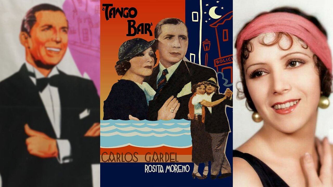 TANGO BAR (1935) Carlos Gardel, Rosita Moreno & Enrique de Rosas | Drama, Musical | B&W