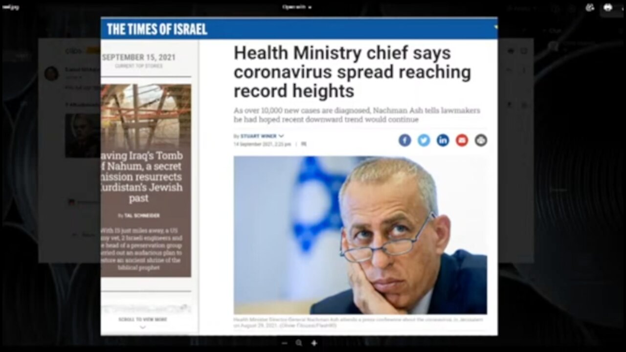 Why Is Israel Experiencing Record Covid Cases -- With 3 Doses of The Vaccine?