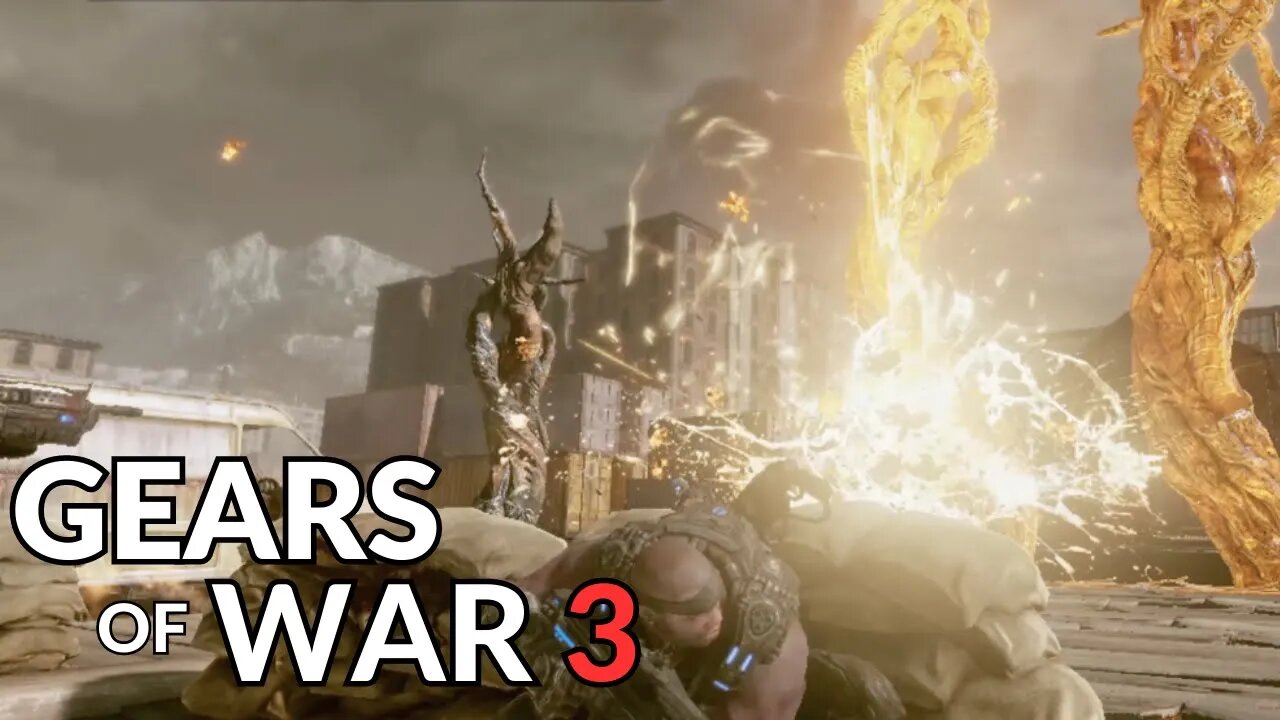 Infected Locust Explode Now - Gears of War 3: ACT 1 - PT 2 - Gameplay Walkthrough