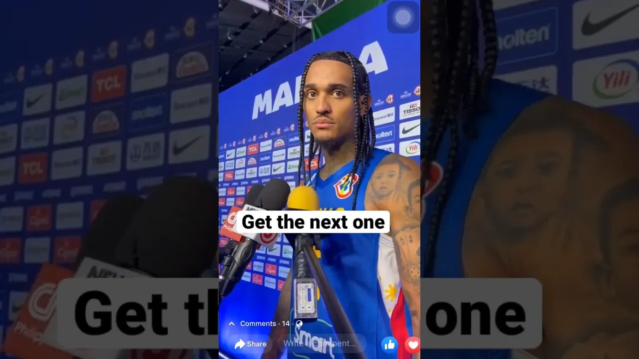 'GET THE NEXT ONE.'Jordan #GilasPilipinas #FIBAWorldCup2023 #JordanClarkson