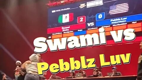 Swami vs Pebblz luv