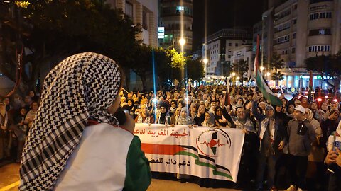 السفينة في وسط الدار مسيرة جماهيرية بطنجة 25 11 2024