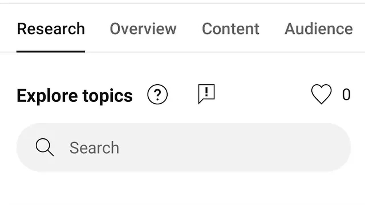 YOUTUBE RESEARCH EXPLORE TOPICS HOW TO