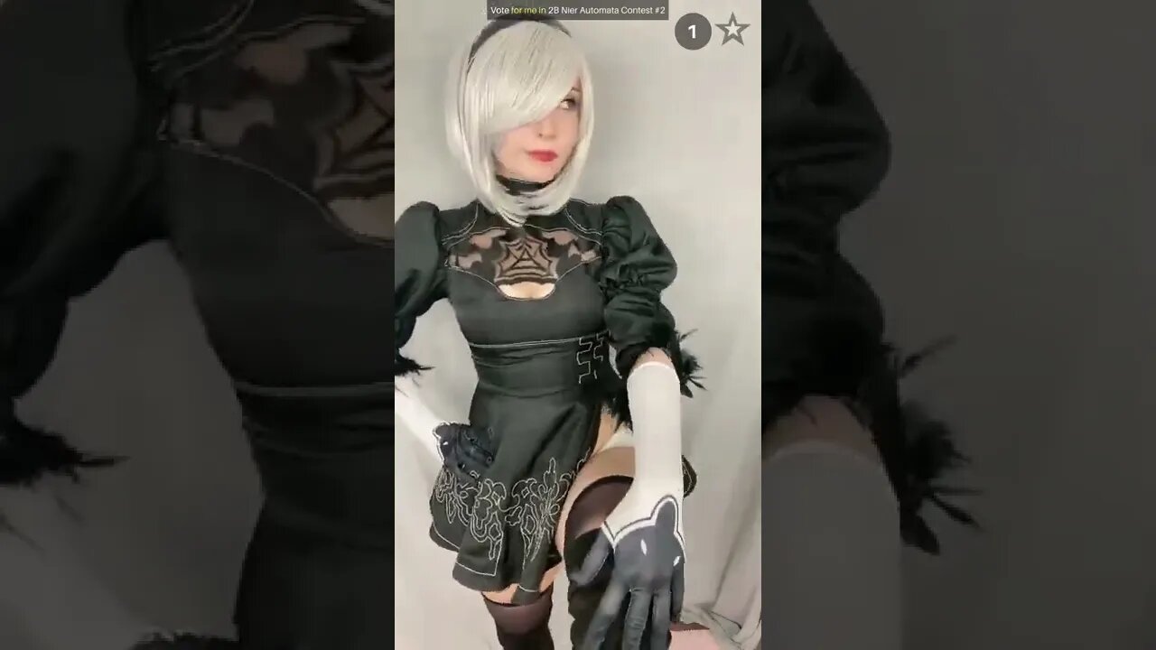 Rate the Girls: Best 2B Nier Automata Gamergirl TikTok Cosplay Challenge #2a 👩‍🦳 (Anime)