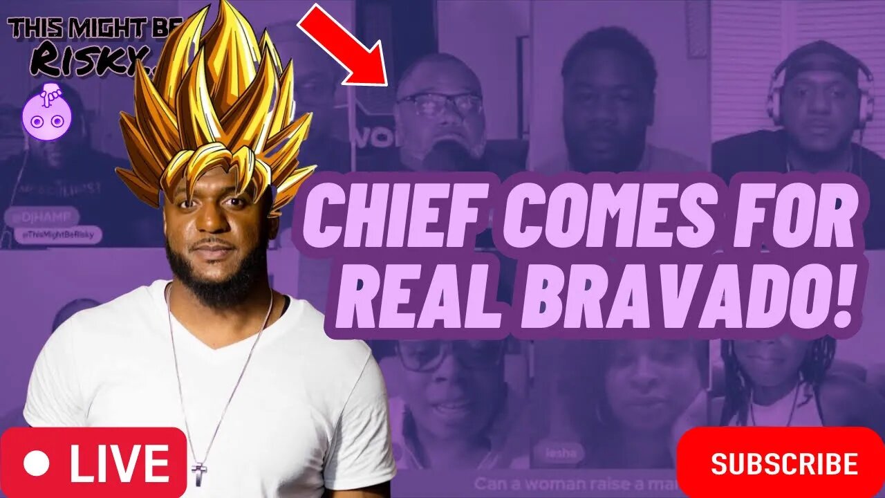 CHIEF GOES AT REAL BRAVADO FOR WHAT HE SAID ON HIS REACTION VIDEO! TINO fails AGAIN!