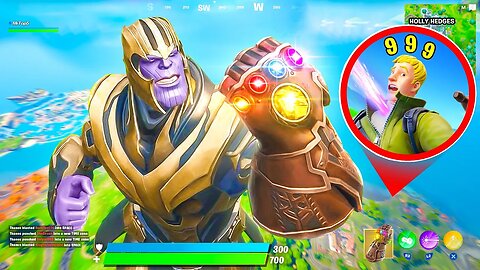 THANOS Is Back, So I Trolled Him.. (Fortnite)