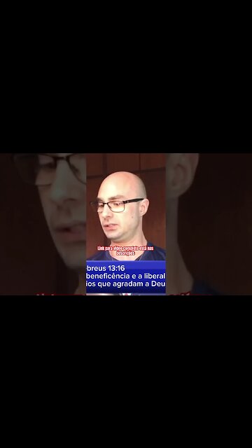 Reflexão bíblica sobre Hebreus 13:16 #shorts