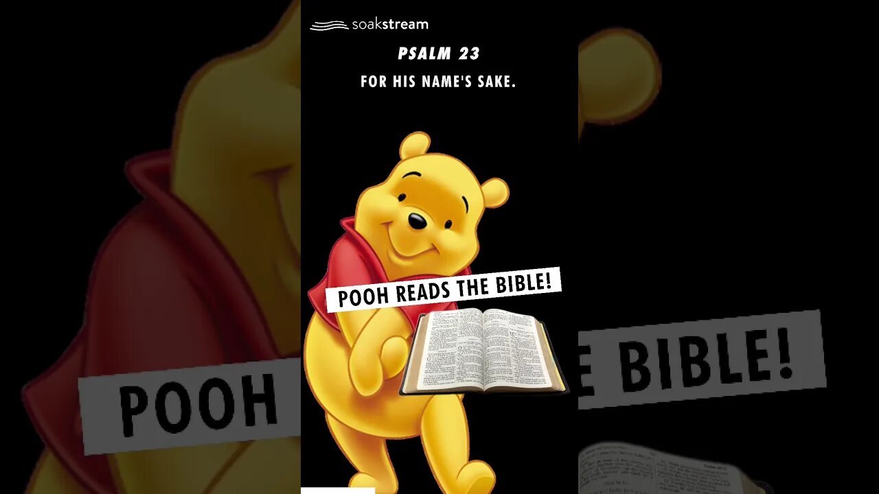 If Winnie the Pooh got saved and read The Bible! ππΌπ±π€―π₯π