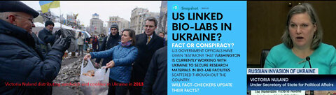 From cookies to Biological weapons- USA's journey in Ukraine