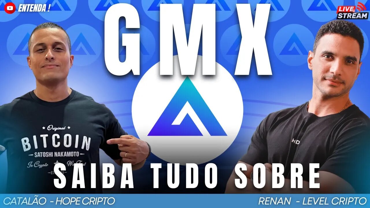 LIVE DAS GEMAS - GMX PERPETUO DESCENTRALIZADO