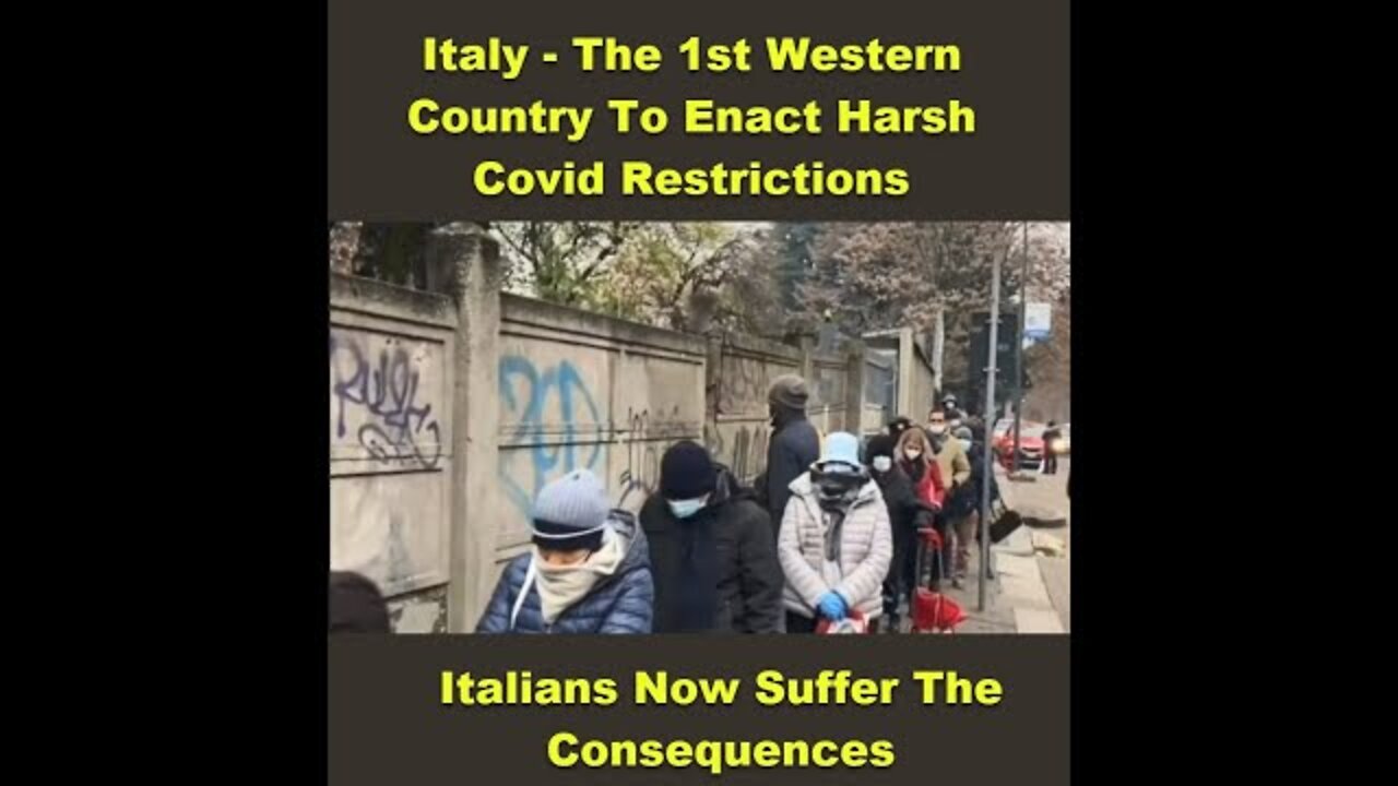 Milan, Italy - Example Of WEFs You Will Own Nothing, & You Will Be Happy