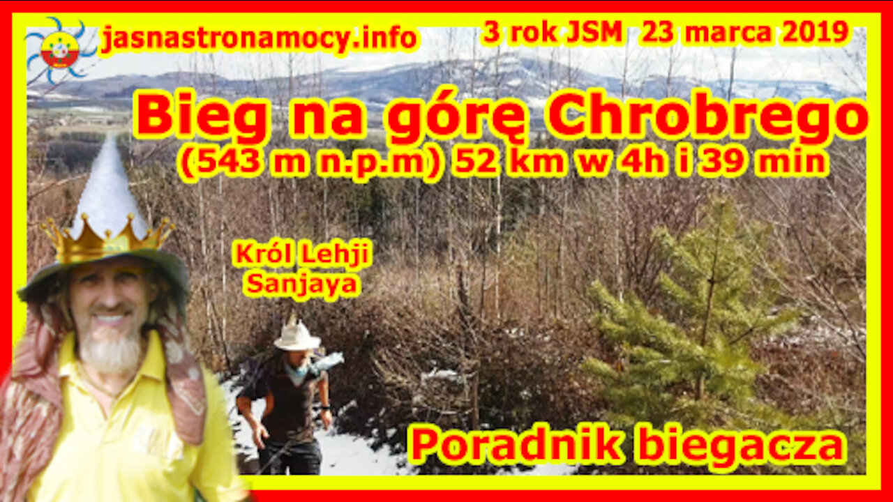 Bieg na górę Chrobrego 52 km w 4h i 39 min Król Lehji Sanjaya – Poradnik biegacza‼