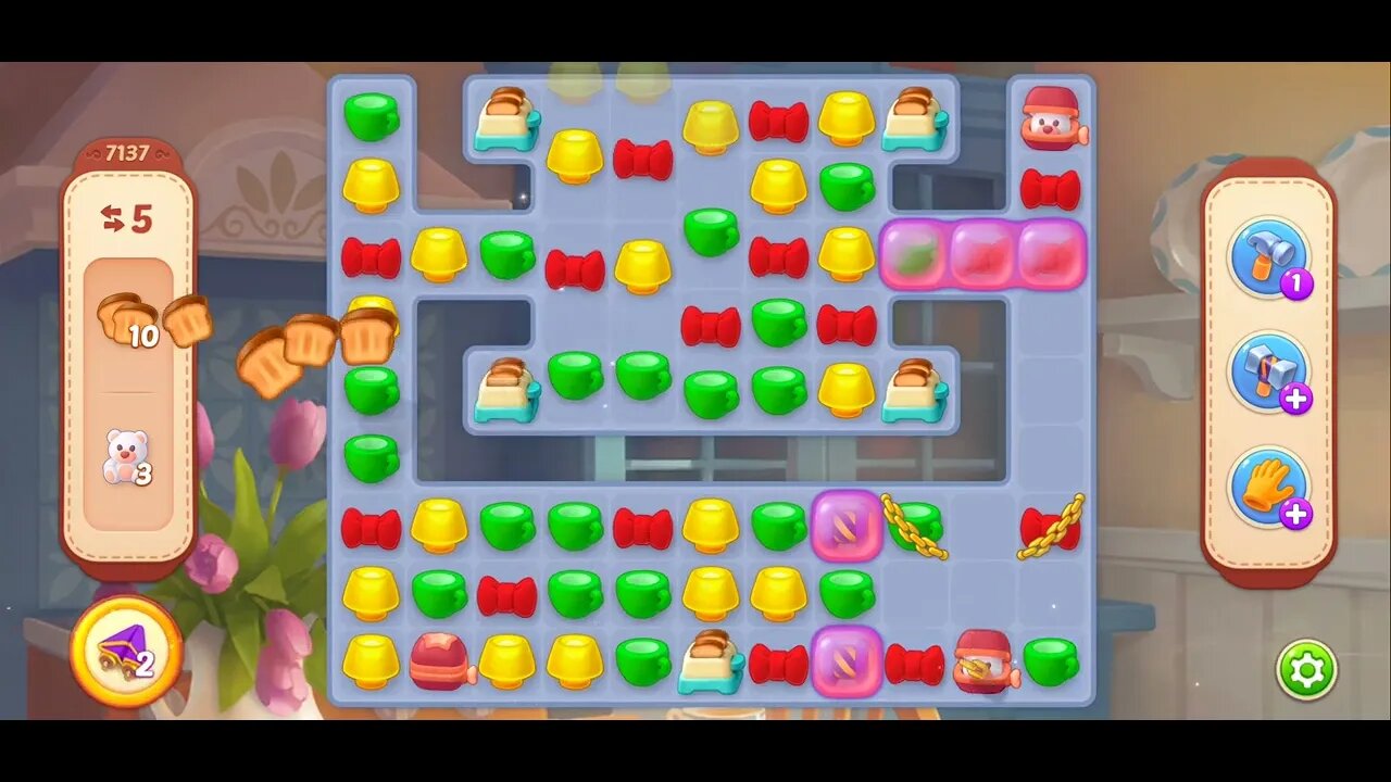 Playrix Homescapes Gameplay Walkthrough Level 7136