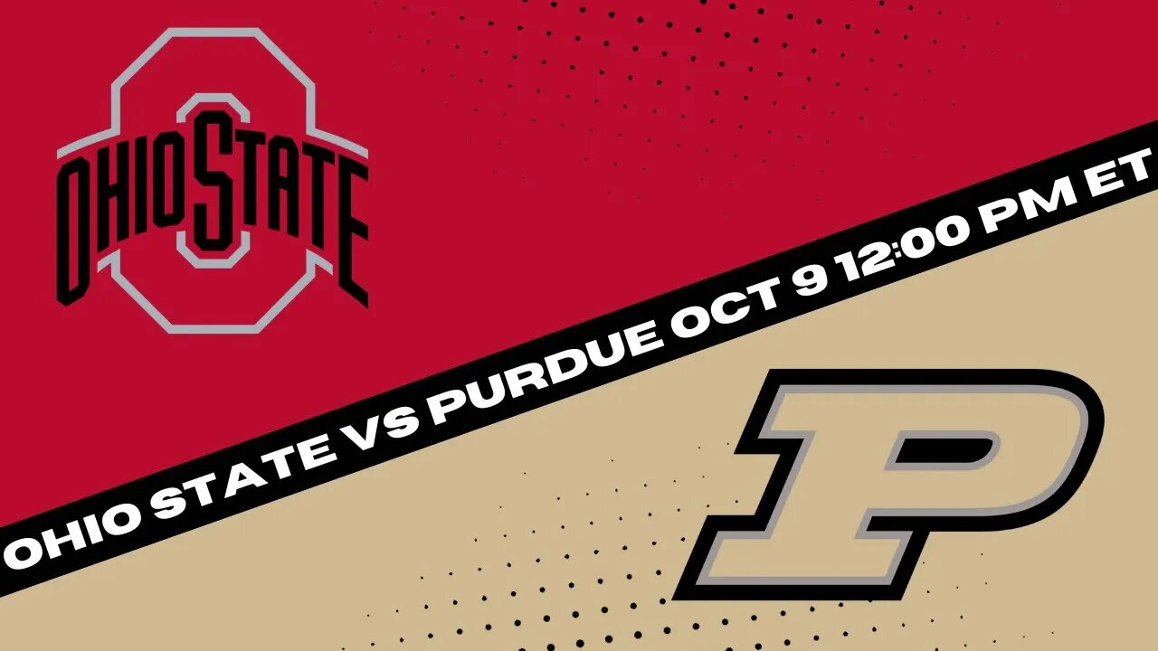 Ohio State Buckeyes vs Purdue Boilermakers Prediction and Picks - College Football Picks Week 7