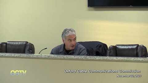 Oxford Area Cable Communications Commission 11 22 21