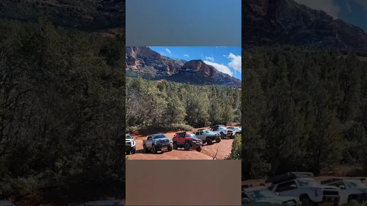 Sedona camping and wheeling