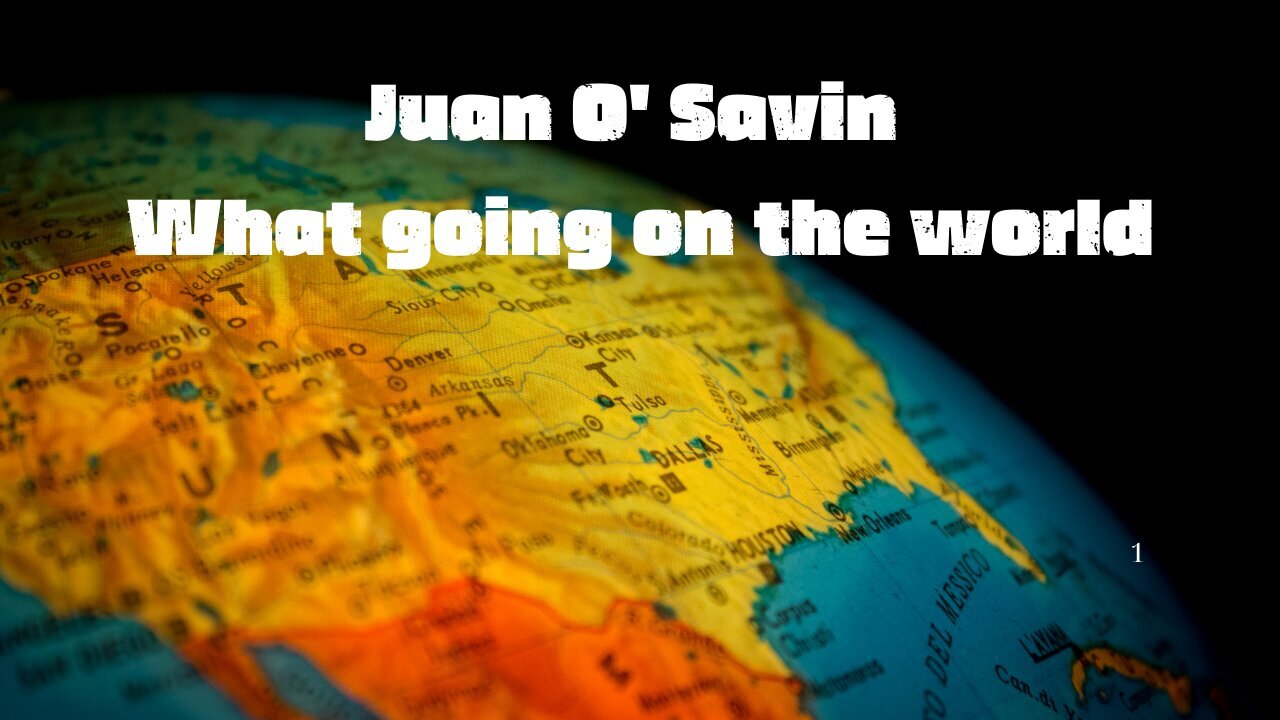 Juan O' Savin: Diving Deep Into What Is Going On In the World - Dec 12