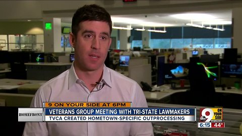 Veterans group meeting with lawmakers