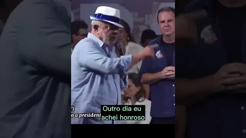 Essa fala é pra cuspir na cara de todos os brasileiros de bem!