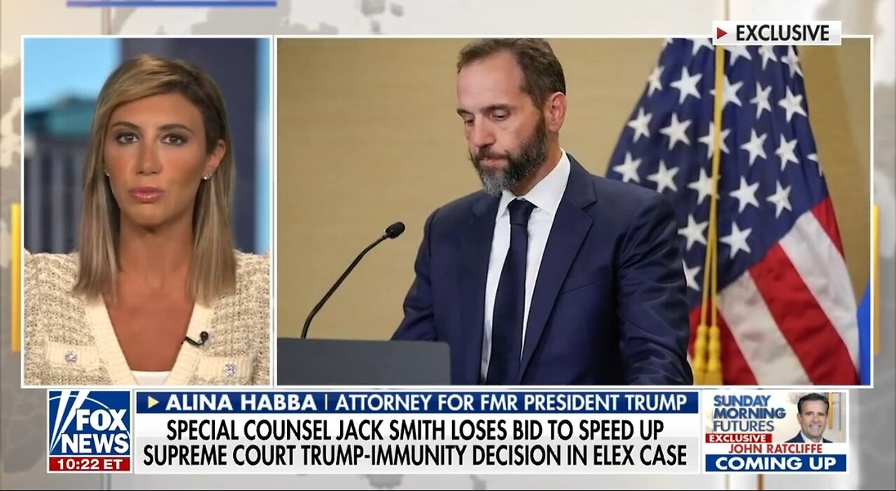 Trump Attorney Alina Habba SLAMS Jack Smith: Pathetic