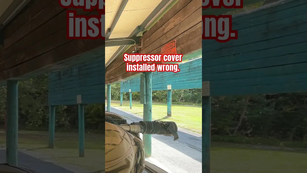 Make sure you watch the videos a few times before you attach your suppressor cover. Review inc