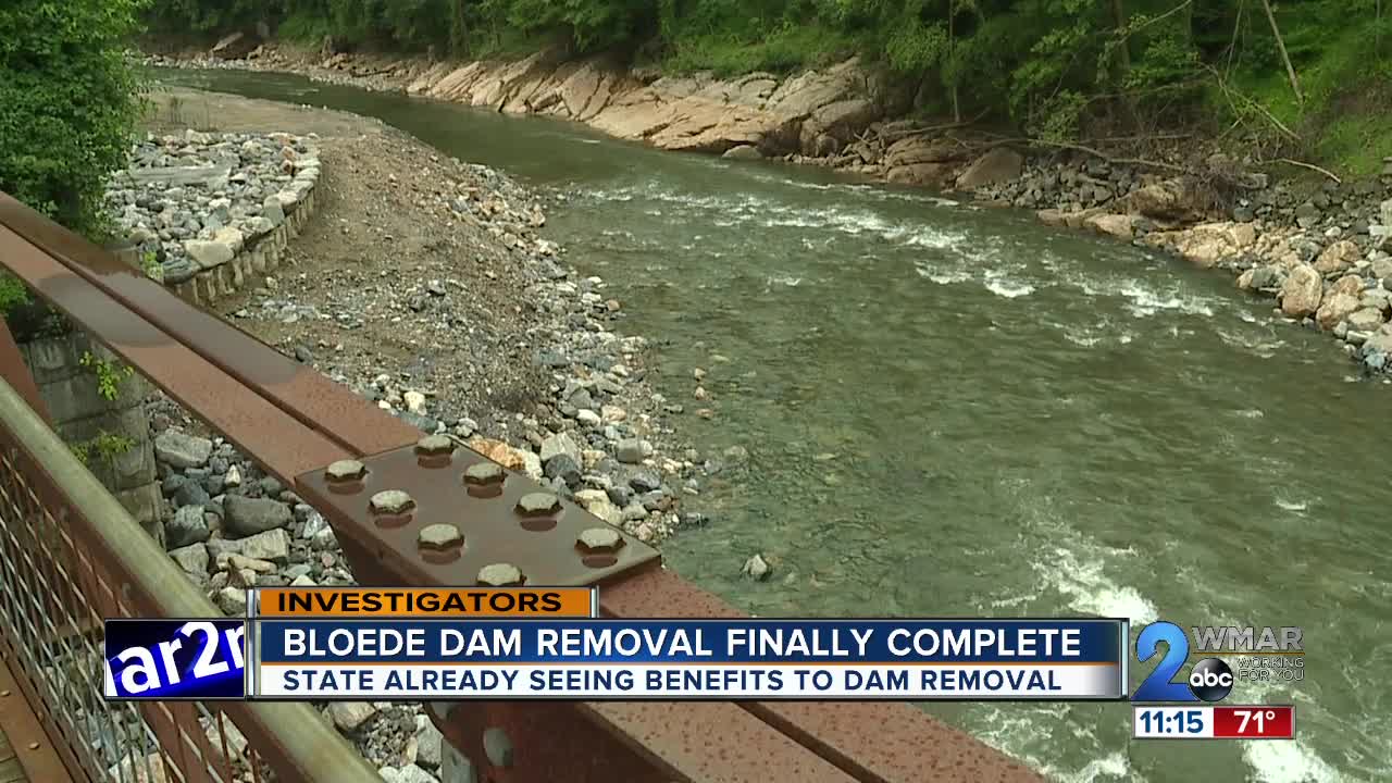 Bloede Dam removal finally complete