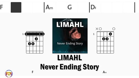 LIMAHL Never Ending Story - FCN Guitar Chords & Lyrics HD