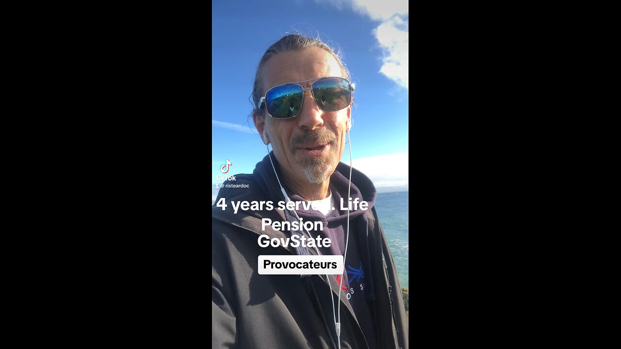 4 years service pension for life 😱