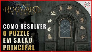 Hogwarts Legacy, Como resolver o puzzle do portão em Salão principal | Super-Dica