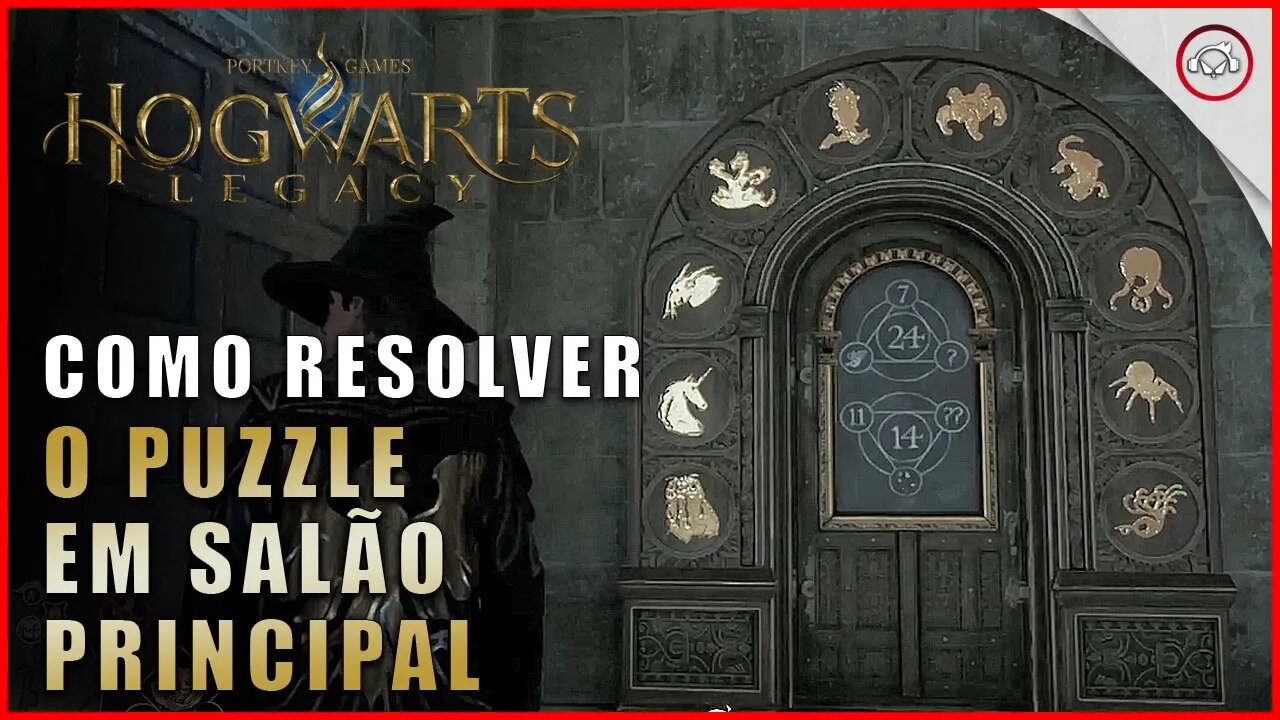 Hogwarts Legacy, Como resolver o puzzle do portão em Salão principal | Super-Dica