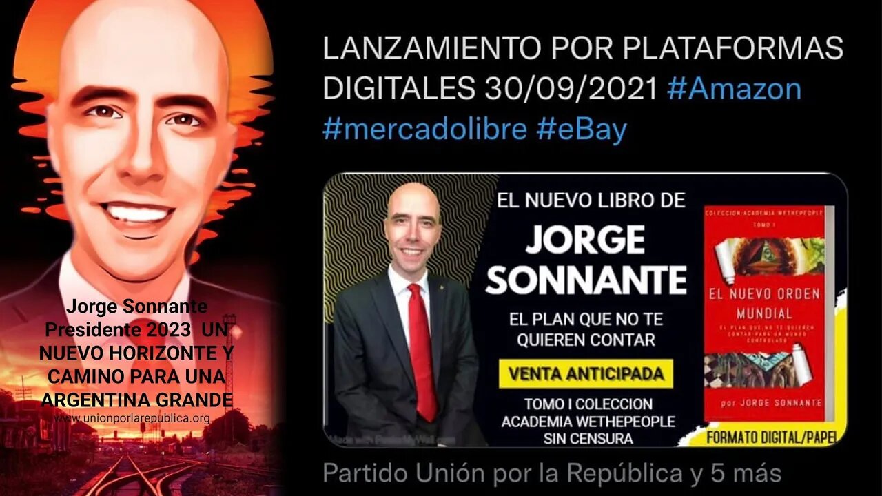 ¿ Queres ver gratis la nueva conferencia de Jorge Sonnante ?