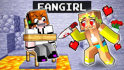 MURDERED By a CRAZY FAN GIRL In Minecraft!