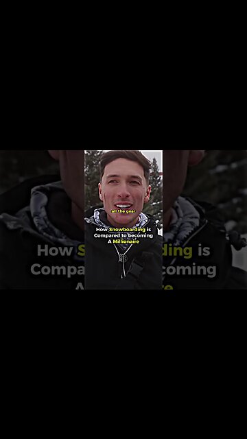 Life is like Snowboarding 🏂 (explained) #lifestylevlog #fypシ #motivation