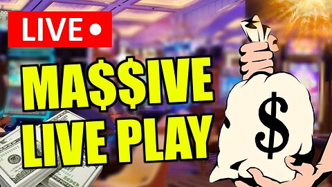 🔴LIVE SLOT PLAY! THE BIGGEST BETS YOU’LL EVER SEE IN LAS VEGS