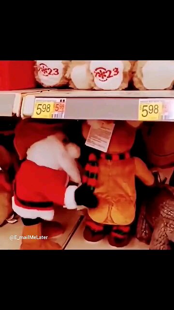 Santa and Rudolph? NOOOOO🤭