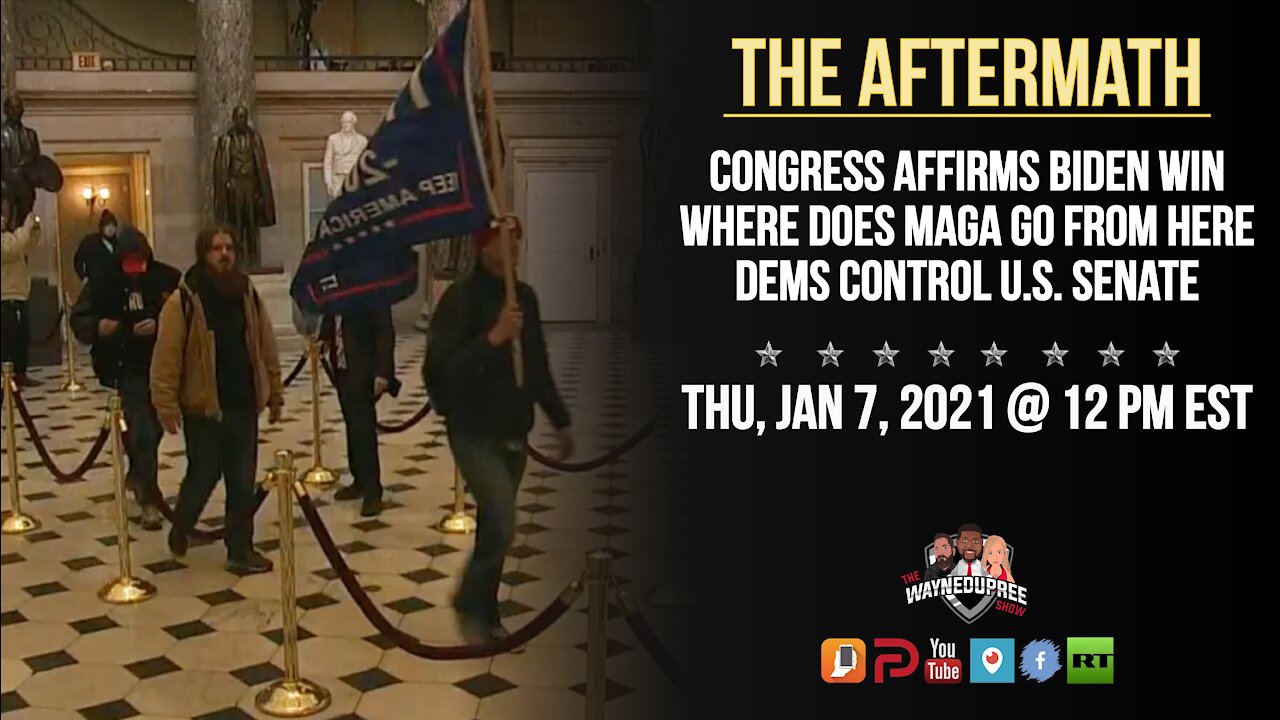 After Yesterday's Capitol Hill Stunt, What Happens Now? 01/07/2021