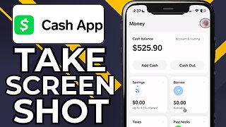 HOW TO SCREENSHOT ON CASH APP