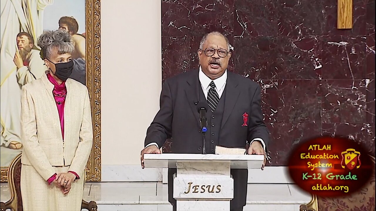 Pastor Manning Sings The Gospel Against Satan