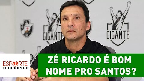 ZÉ RICARDO é BOM NOME pro SANTOS? Veja DEBATE!